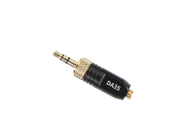 Deity DA35 Microdot Adapter for W.Lav Black