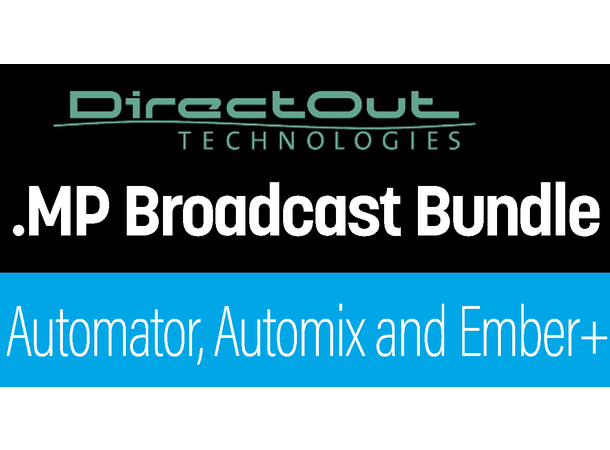 Direct Out PRODIGY Lisens MP Broadcast Automator, Automix and Ember+ for .MP