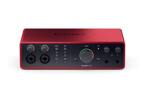 Focusrite Scarlett 16i16 4th Gen USB-lydkort, 16 inn/16 ut 