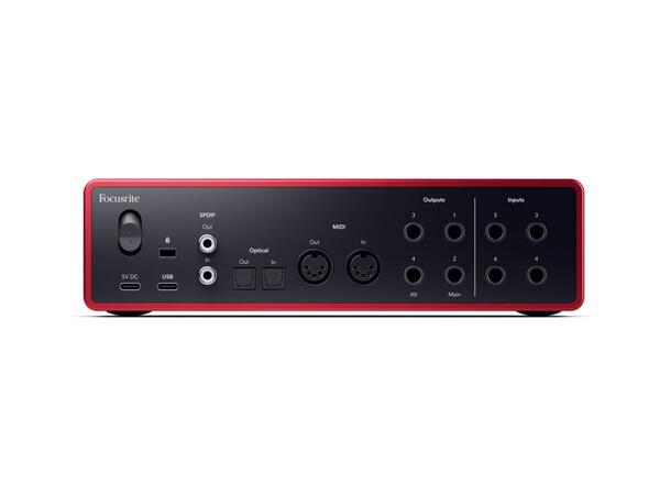 Focusrite Scarlett 16i16 4th Gen USB-lydkort, 16 inn/16 ut 