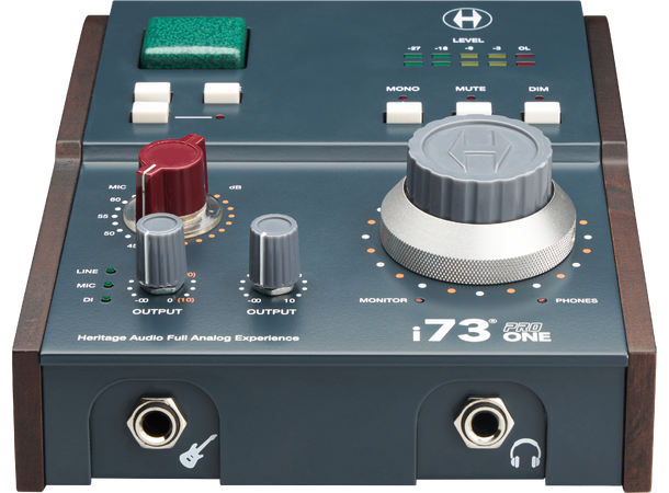 Heritage Audio i73 Pro ONE Lydkort Lydkort med Native Plugins DSP