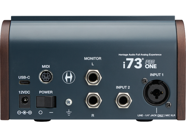 Heritage Audio i73 Pro ONE Lydkort Lydkort med Native Plugins DSP 