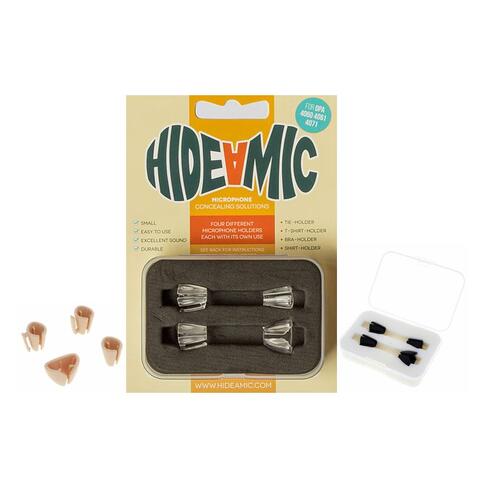 Hide-a-mic set DPA 4060/4061/4071 4 different holders in case