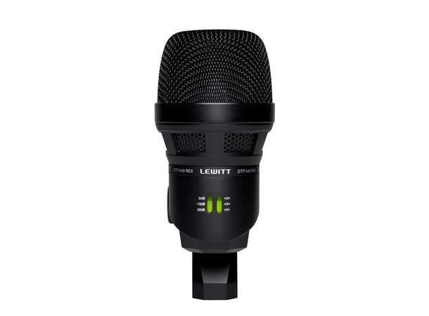 Lewitt DTP 640 REX Dual-element For bass drums and bass-heavy instrument 