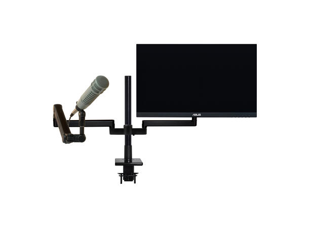 O.C.White SMS-1-ULP-13 ProBoom Gen2 Single Monitor and Mic Boom Support 
