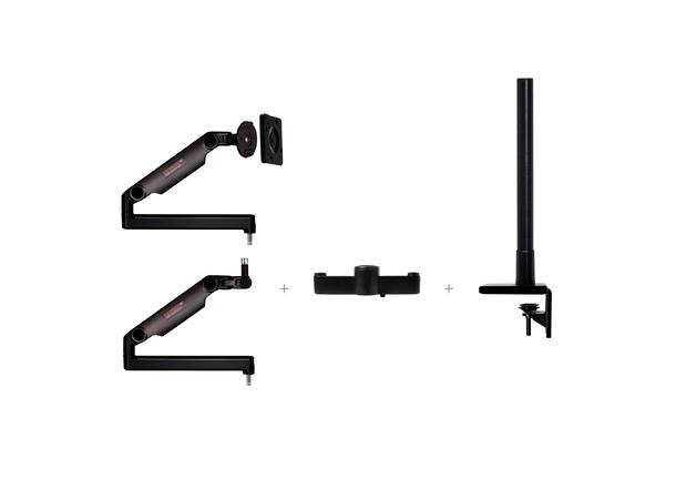 O.C.White SMS-1-ULP-13 ProBoom Gen2 Single Monitor and Mic Boom Support 