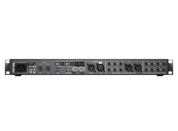 RME Fireface UFX III 188-Channel, 192 kHz, USB3 Lydkort