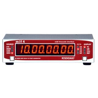 Rosendahl mif4 midi time code interface USB-MIDI interface, video sync reference