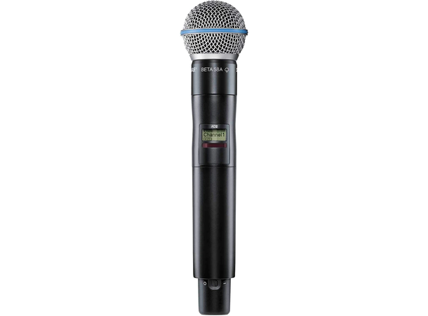 Shure AD2 Handheld Transmitter Beta58 Axient. (470-636MHz) 