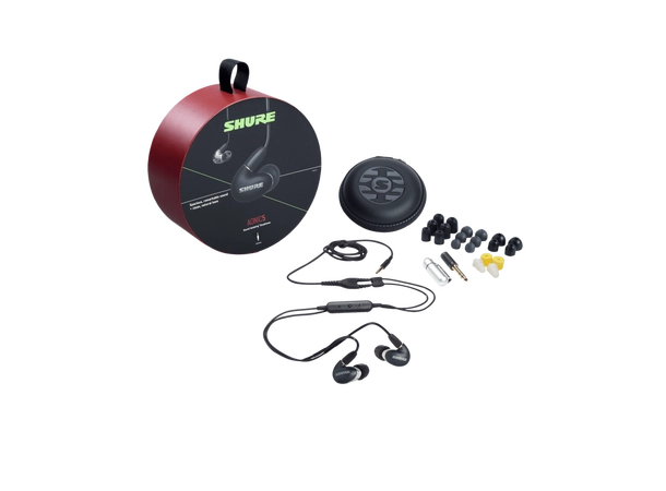 Shure Aonic 5 black 3BA EARPHONE,BLACK with RMCE-UNI 