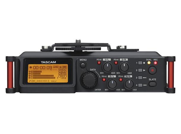 TASCAM DR-70D Pro audio recorde for DSLR cameras