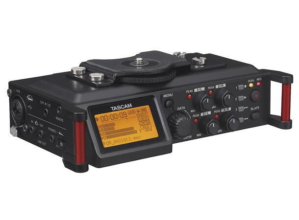 TASCAM DR-70D Pro audio recorde for DSLR cameras