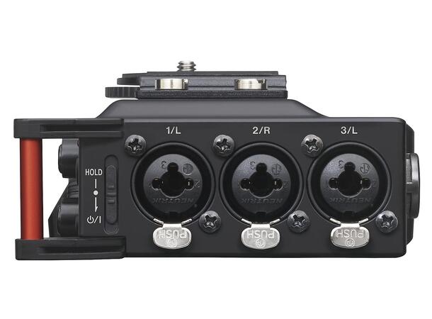TASCAM DR-70D Pro audio recorde for DSLR cameras 
