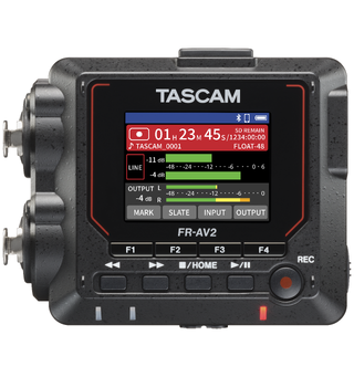 TASCAM FR-AV2 Compact 32-bit Float Field Recorder