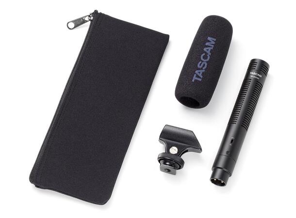 TASCAM TM-200SG Shotgun Microphone Condenser Microphone for Video Shooting 