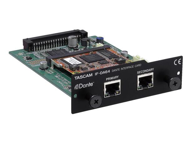 Tascam IF-DA64 Interace card Interfacecard for DA-6400/6400DP 