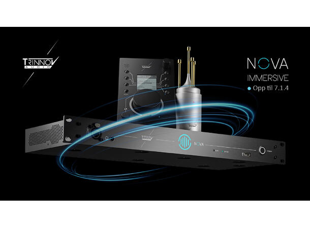Trinnov NOVA Channel Processor Romkorreksjon og monitorkontroller 