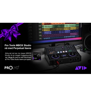 AVID MBOX STUDIO Lydkort Inkludert Pro Tools Studio Perpetual