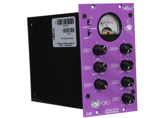 Alice 538T OPTO Stereo Compressor OPTO Stereo Compressor with transformer 