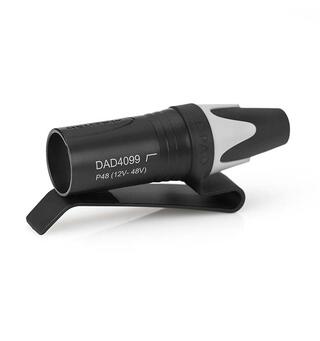 DPA DAD4099-BC Adapter: MicroDot to XLR With Belt Clip & Low Cut