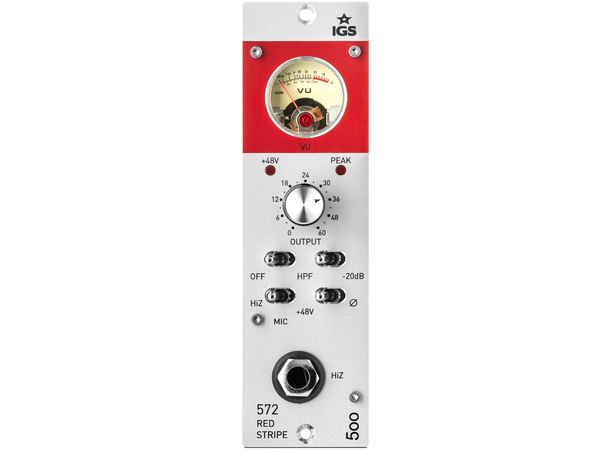 IGS 572 Red Stripe 500 serie Micpre, tube