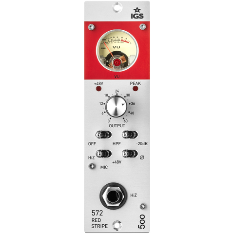 IGS 572 Red Stripe 500 serie Micpre, tube
