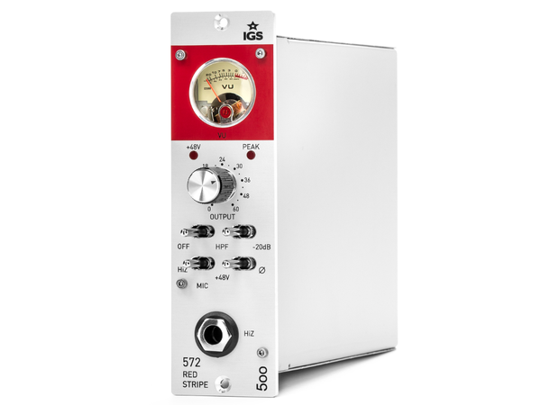 IGS 572 Red Stripe 500 serie Micpre, tube 