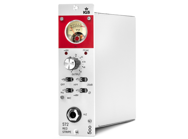 IGS 572 Red Stripe 500 serie Micpre, tube