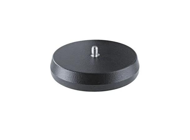 K&M 23220 Mikrofon bordstativ, 3/8" Høyde 45mm, basediameter 130mm 