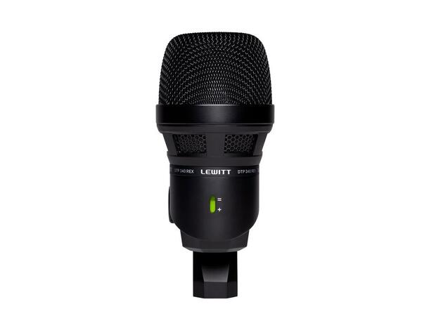 LEWITT DTP 340 REX For Kick For powerful bass drum sounds 