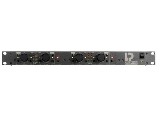 Lake People Mic-Amp F311 Q 4-kanals ultra-low noise 