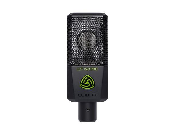 Lewitt LCT 240 PRO BLACK Studio quality recordings made easy 