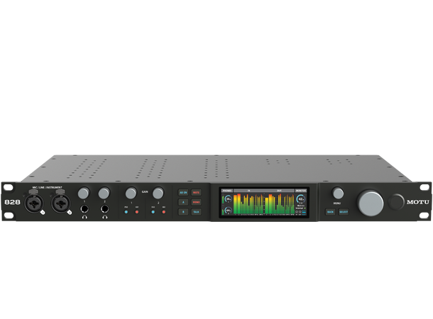 MOTU 828 Audio interface (2024) 28i/32o, UltraDAC,USB3 med DSP 