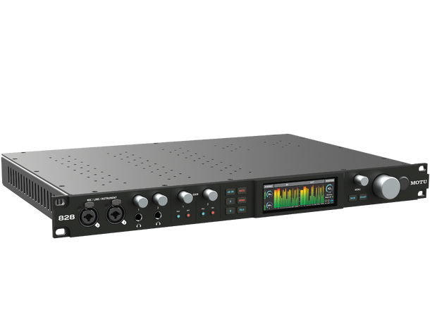 MOTU 828 Audio interface (2024) 28i/32o, UltraDAC,USB3 med DSP