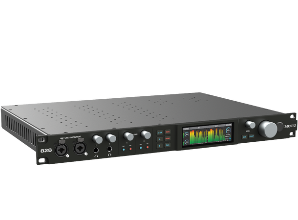 MOTU 828 Audio interface (2024) 28i/32o, UltraDAC,USB3 med DSP 