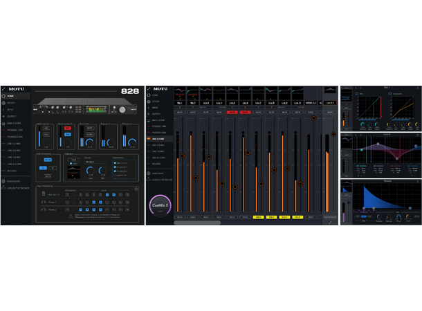 MOTU 828 Audio interface (2024) 28i/32o, UltraDAC,USB3 med DSP 