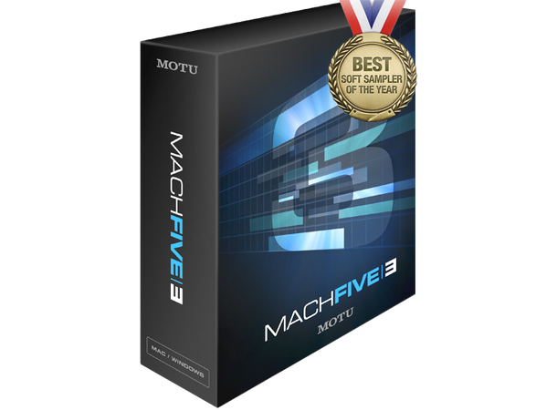 MOTU MachFive 3 Universal Sampler PC/Mac. Competitive Upgrade (Se liste)