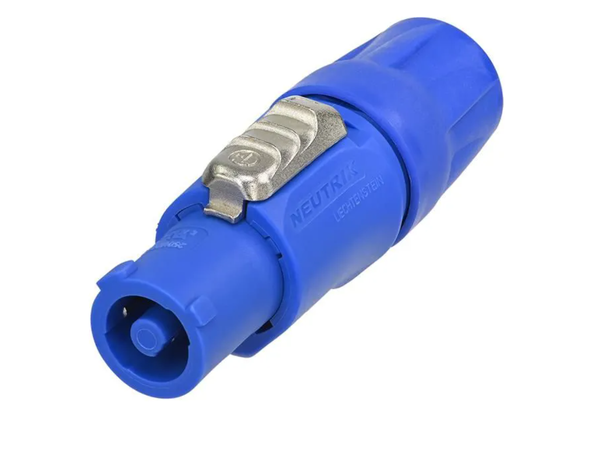 Neutrik Powercon NAC3FCA 1 til kabel 3P inlet, blå 