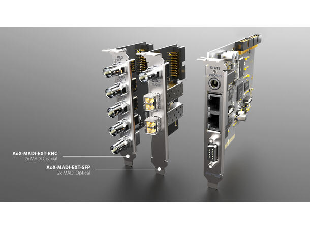 RME HDPSe AoX-M Milan AVB 512-Channel 4x MADI PCI Express Milan 