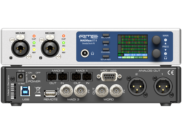 RME MADIface XT II Lydkort 394-channel Triple MADI USB 3.0 