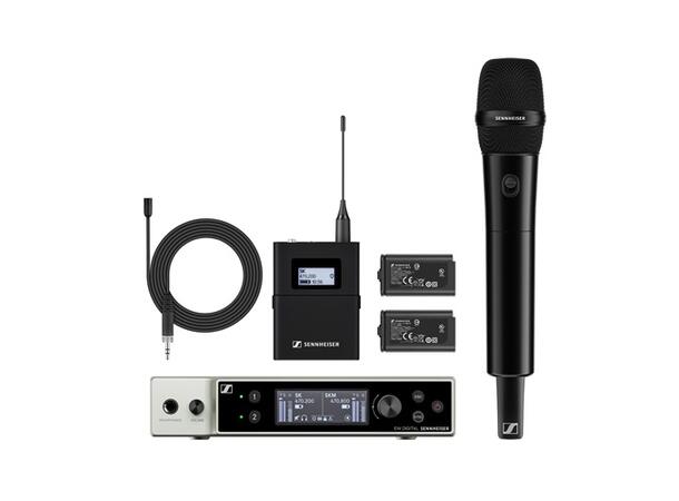 Sennheiser EW-DX MKE 2 / 835-S SET Digital lavalier/handheld set  (R1-9) 