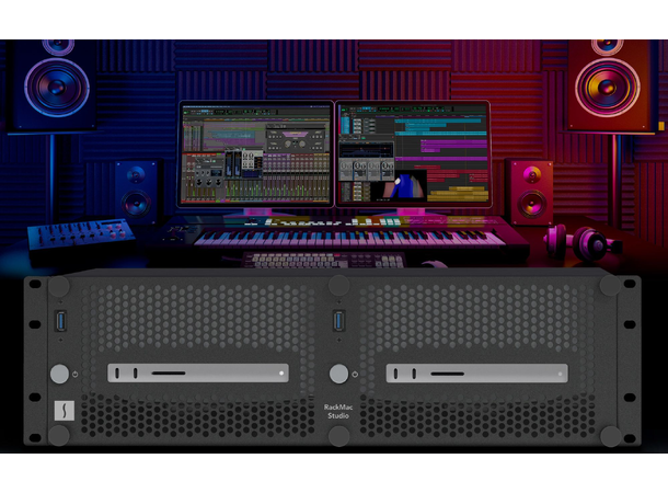 Sonnet RackMac Studio for 2 x Mac Studio For 2stk. Mac Studio 