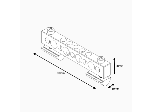 Soundcart SC-THPL Threaded Plate Passer på MiniCart