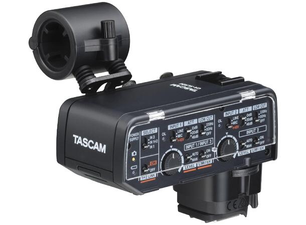 TASCAM CA-XLR2D-C XLR Microphone Adapter Canon Kit 