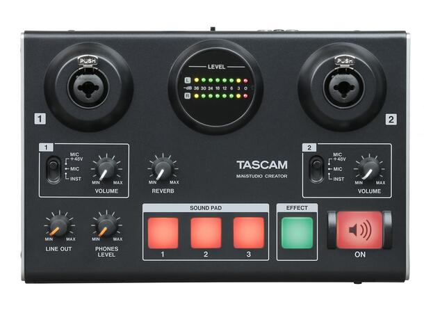 TASCAM US-42B MiniStudio-Series "Creator" / USB Audio Interface 