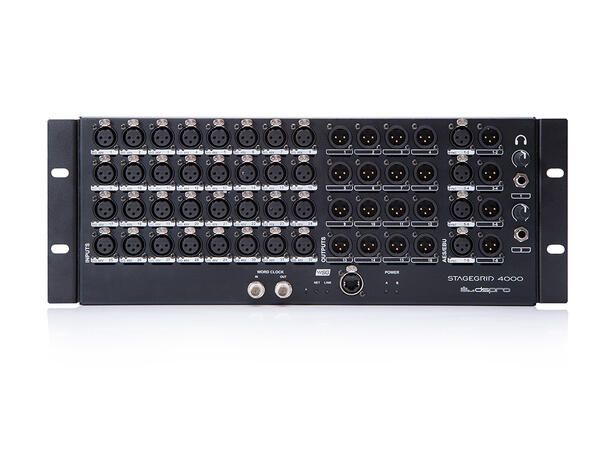 Waves Live DSPRO StageGrid 4000 SoundGrid i/o rack, 32 inn, 16 ut, 4 AES