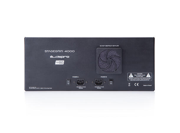 Waves Live DSPRO StageGrid 4000 SoundGrid i/o rack, 32 inn, 16 ut, 4 AES 