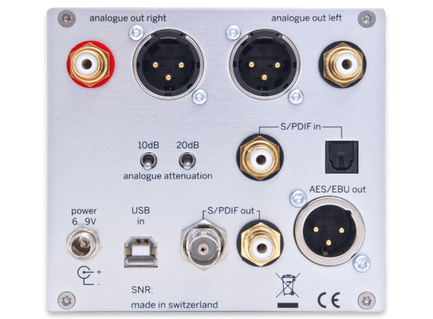 Weiss DAC204 MK2 USB, S/PDIF D/AConverter 24 Bit/384kHz/D 