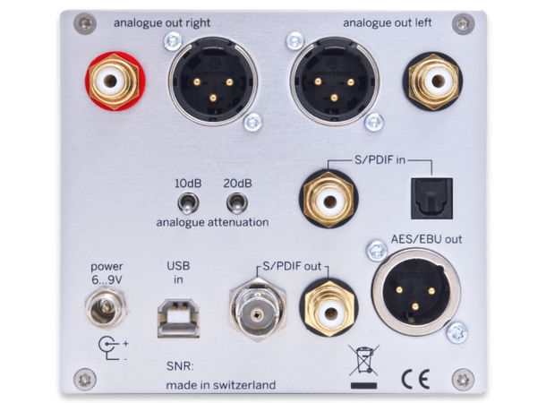 Weiss DAC204 USB, S/PDIF D/AConverter 24 Bit/384kHz/D 