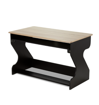 Zaor Miza Junior Flex Oak Standard Desk Black Oak